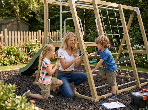 Klettergerüst prüfen