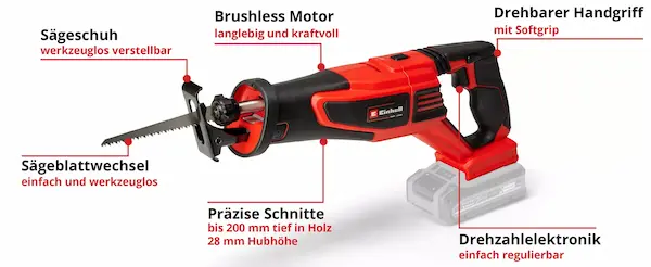 Einhell Akku Universalsäge TP-AP 18/28