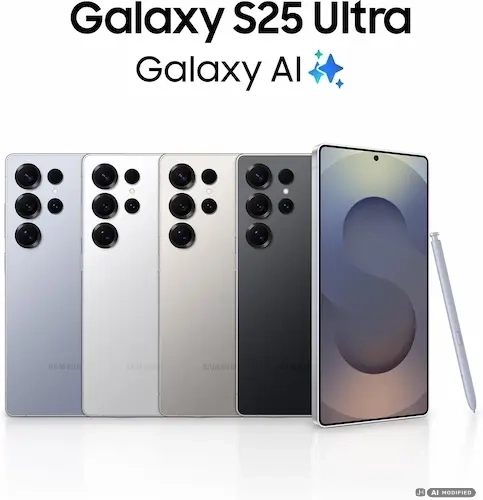 Samsung Galaxy S25 Ultra Farben